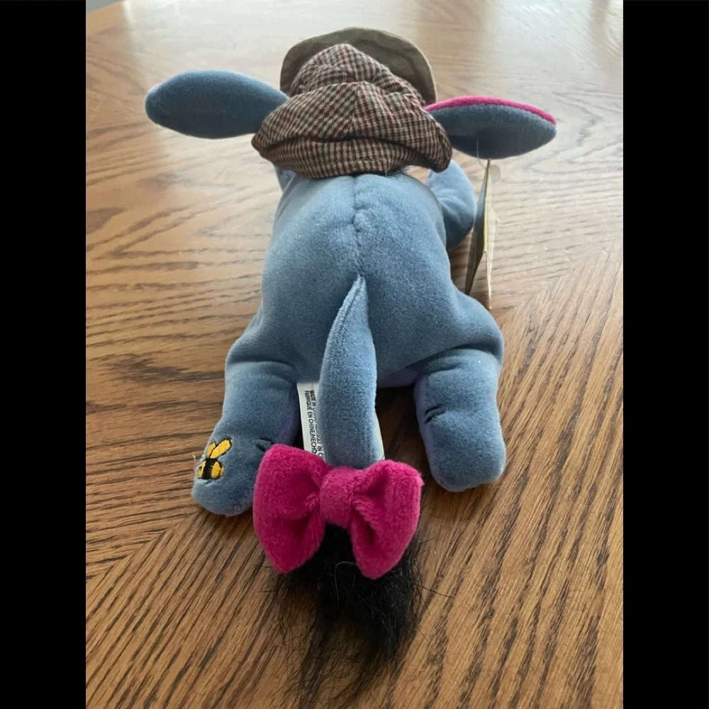 VINTAGE Disney Store Eeyore Plush Doll 11 inches